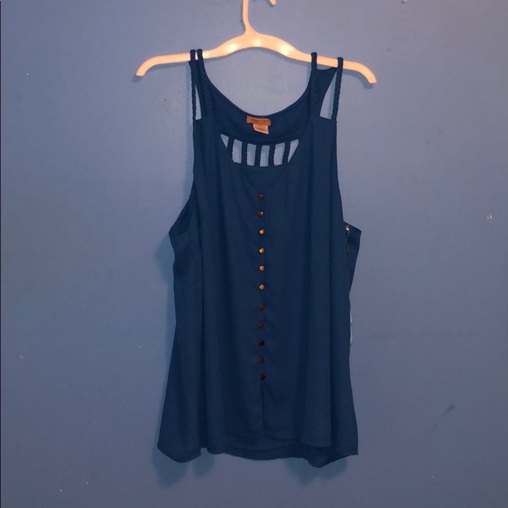 Never Worn Blue Tank Top